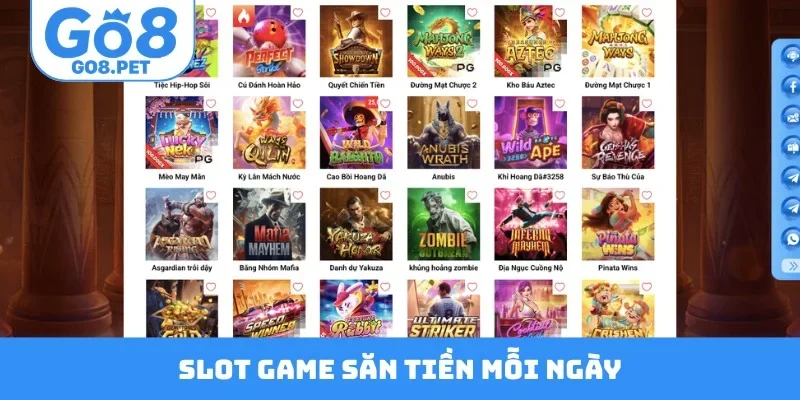 Slot game săn tiền mỗi ngày