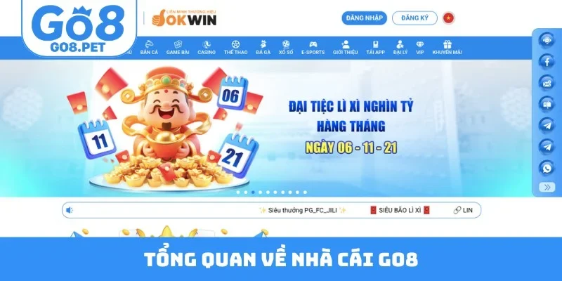 Tổng quan về nhà cái GO8