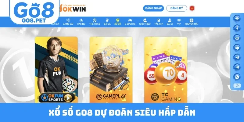 Xổ số GO8 dự đoán siêu hấp dẫn